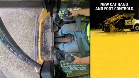 cat track skid steer foot controls for sale|used caterpillar skid steer.